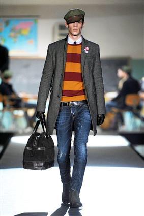 طلاب أشقياء أم معلمون سيئون حملة Dsquared لخريف وشتاء 2012-2013